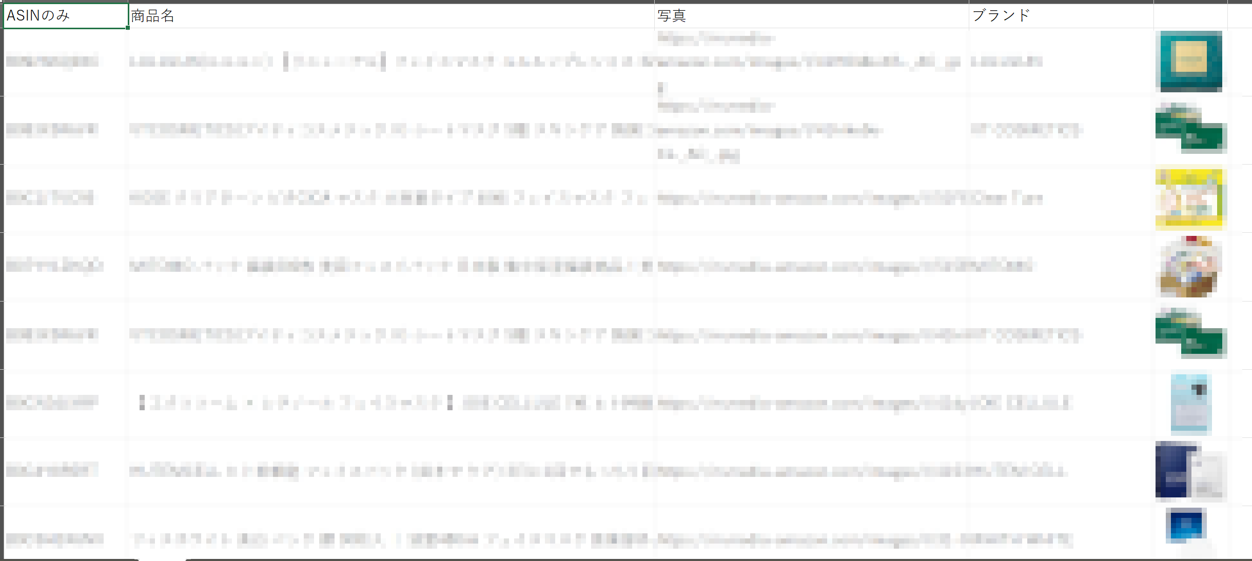 取得データ